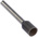 RS PRO Insulated Crimp Bootlace Ferrule, 18mm Pin Length, 2.6mm Pin Diameter, 2.5mm² Wire Size, Grey