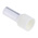 RS PRO Insulated Crimp Bootlace Ferrule, 12mm Pin Length, 6.2mm Pin Diameter, 16mm² Wire Size, Off-White