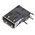 TE Connectivity Right Angle, Through Hole, Socket Type A 2.0 USB Connector