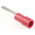 RS PRO Insulated Crimp Blade Terminal 13mm Blade Length, 0.5mm² to 1.5mm², 22AWG to 16AWG, Red