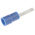 RS PRO Insulated Crimp Blade Terminal 13mm Blade Length, 1.5mm² to 2.5mm², 16AWG to 14AWG, Blue