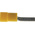 RS PRO Insulated Crimp Blade Terminal 14mm Blade Length, 4mm² to 6mm², 12AWG to 10AWG, Yellow