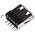 ASSMANN WSW Straight, Through Hole Type A 2.0 USB Connector