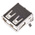 Wurth Elektronik Right Angle, Socket Type A USB Connector