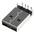 Molex Right Angle, Through Hole, Plug Type A 2.0 USB Connector