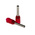 Weidmuller Insulated Crimp Bootlace Ferrule, 8mm Pin Length, 1.4mm Pin Diameter, 1mm² Wire Size, Red