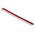 Weidmuller Insulated Crimp Bootlace Ferrule, 8mm Pin Length, 1.4mm Pin Diameter, 1mm² Wire Size, Red