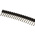 Weidmuller Insulated Crimp Bootlace Ferrule, 8mm Pin Length, 1.7mm Pin Diameter, 1.5mm² Wire Size, Black