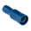 RS PRO Insulated Female Crimp Bullet Connector, 1.5mm² to 2.5mm², 16AWG to 14AWG, 5mm Bullet diameter, Blue