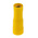 RS PRO Insulated Female Crimp Bullet Connector, 2.5mm² to 6mm², 12AWG to 10AWG, 5mm Bullet diameter, Yellow