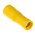 RS PRO Insulated Female Crimp Bullet Connector, 2.5mm² to 6mm², 12AWG to 10AWG, 5mm Bullet diameter, Yellow