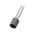 RS PRO Insulated Crimp Bootlace Ferrule, 10mm Pin Length, 3.2mm Pin Diameter, 4mm² Wire Size, Grey