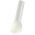 RS PRO Insulated Crimp Bootlace Ferrule, 18mm Pin Length, 4.9mm Pin Diameter, 10mm² Wire Size, Ivory