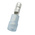 RS PRO Insulated Male Crimp Bullet Connector, 1.5mm² to 2.5mm², 16AWG to 14AWG, 4mm Bullet diameter, Blue