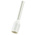 RS PRO Insulated Bootlace Ferrule, 10mm Pin Length, 1.5mm Pin Diameter, 0.75mm² Wire Size, White