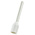 RS PRO Insulated Bootlace Ferrule, 12mm Pin Length, 1.5mm Pin Diameter, 0.75mm² Wire Size, White