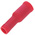RS PRO Insulated Female Bullet Connector, 0.5mm² to 1.5mm², 22AWG to 16AWG, 3.9mm Bullet diameter, Red