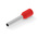 TE Connectivity, 1-966067 Insulated Ferrule, 10mm Pin Length, 1.40mm Pin Diameter, Red