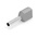 TE Connectivity, 966144 Insulated Ferrule, 8mm Pin Length, 1.70mm Pin Diameter, Grey