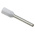 Weidmuller Insulated Crimp Bootlace Ferrule, 10mm Pin Length, 1mm Pin Diameter, 0.5mm² Wire Size, White