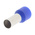 Weidmuller Insulated Crimp Bootlace Ferrule, 12mm Pin Length, 5.8mm Pin Diameter, 16mm² Wire Size, Blue