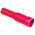 JST, CVDAGF Insulated Female Crimp Bullet Connector, 0.25mm² to 1.65mm², 22AWG to 16AWG, 4mm Bullet diameter, Red