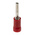 RS PRO Insulated, Tin Crimp Pin Connector, 0.5mm² to 1.5mm², 22AWG to 16AWG, 1.9mm Pin Diameter, 12mm Pin Length, Red