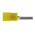 RS PRO Insulated Crimp Pin Connector, 4mm² to 6mm², 12AWG to 10AWG, 2.8mm Pin Diameter, 14mm Pin Length, Yellow