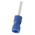 RS PRO Insulated Crimp Pin Connector, 1.5mm² to 2.5mm², 16AWG to 14AWG, 1.9mm Pin Diameter, 12mm Pin Length, Blue