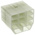 TE Connectivity, AMP FASTIN-FASTON 11 Way Nylon 66 Crimp Terminal Housing, 6.35mm Tab Size, Natural