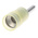 RS PRO Insulated Crimp Pin Connector, 4mm² to 6mm², 12AWG to 10AWG, 2.8mm Pin Diameter, 14mm Pin Length, Yellow