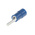 RS PRO Insulated, Tin Crimp Pin Connector, 1.5mm² to 2.5mm², 16AWG to 14AWG, 1.9mm Pin Diameter, 9mm Pin Length, Blue