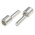 RS PRO Uninsulated Crimp Pin Connector, 4mm² to 6mm², 12AWG to 10AWG, 2.8mm Pin Diameter, 10mm Pin Length