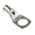 RS PRO Uninsulated Tubular Ring Terminal, M8 Stud Size to 6mm² Wire Size