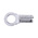 RS PRO Uninsulated Crimp Ring Terminal, M3 Stud Size, 0.5mm² to 1.5mm² Wire Size
