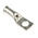 RS PRO Uninsulated Tubular Ring Terminal, M6 Stud Size to 10mm² Wire Size