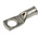 RS PRO Uninsulated Tubular Ring Terminal, M10 Stud Size to 25mm² Wire Size