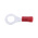 RS PRO Insulated Ring Terminal, M6 Stud Size, 0.5mm² to 1.5mm² Wire Size, Red