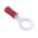 RS PRO Insulated Ring Terminal, M6 Stud Size, 0.5mm² to 1.5mm² Wire Size, Red