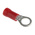 RS PRO Insulated Ring Terminal, M5 Stud Size, 0.5mm² to 1.5mm² Wire Size, Red