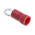 RS PRO Insulated Ring Terminal, M3 Stud Size, 0.5mm² to 1.5mm² Wire Size, Red