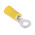 RS PRO Insulated Ring Terminal, M4 Stud Size, 2.5mm² to 6mm² Wire Size, Yellow