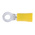 RS PRO Insulated Ring Terminal, M4 Stud Size, 2.5mm² to 6mm² Wire Size, Yellow