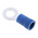RS PRO Insulated Ring Terminal, M5 Stud Size, 1.5mm² to 2.5mm² Wire Size, Blue