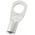 RS PRO Uninsulated Ring Terminal, M8.4 (5/16) Stud Size to 16mm² Wire Size