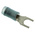 TE Connectivity, PIDG Insulated Crimp Spade Connector, 1mm² to 2.6mm², 16AWG to 14AWG, M4 (
