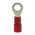 RS PRO Insulated Ring Terminal, 4.3mm Stud Size, 0.5mm² to 1.5mm² Wire Size, Red