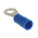 RS PRO Insulated Ring Terminal, 4.3mm Stud Size, 1.5mm² to 2.5mm² Wire Size, Blue