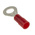 RS PRO Insulated Ring Terminal, 5.3mm Stud Size, 0.5mm² to 1.5mm² Wire Size, Red