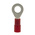 RS PRO Insulated Ring Terminal, 5.3mm Stud Size, 0.5mm² to 1.5mm² Wire Size, Red